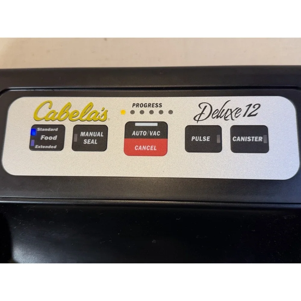 Cabela's Deluxe 12 Vacuum Sealer‎ VS2786 Food Saver w/ Bag